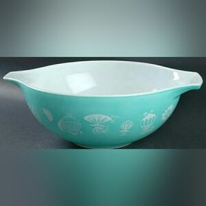 *RARE* PROMOTIONAL 1957-58 PYREX 4QT "HOT AIR BALLOON"  CINDERELLA BOWL